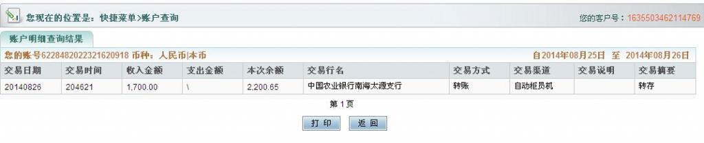 購壓邊機和兩把剪刀8月24日佛山客戶匯款1700元至農(nóng)行卡